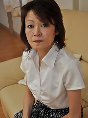 Japanese granny Takako Kumagaya is wanting cocks inside her pussy.